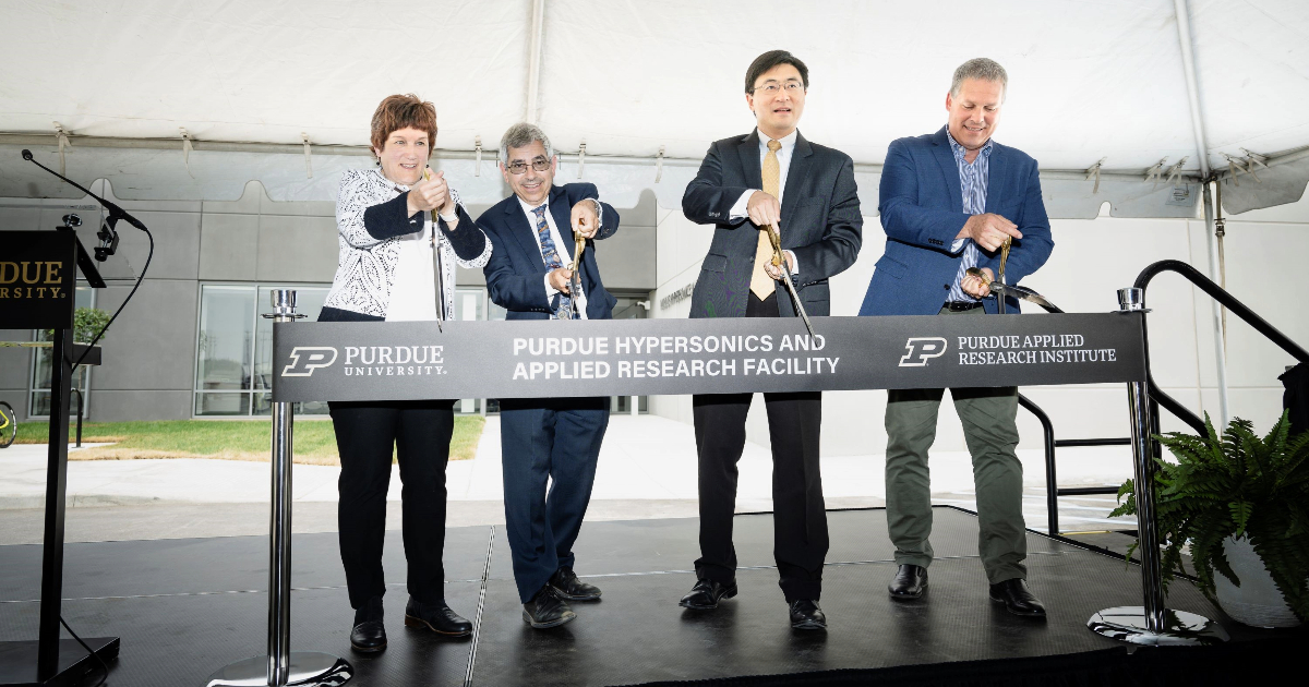 Ribbon-cutting at HARF