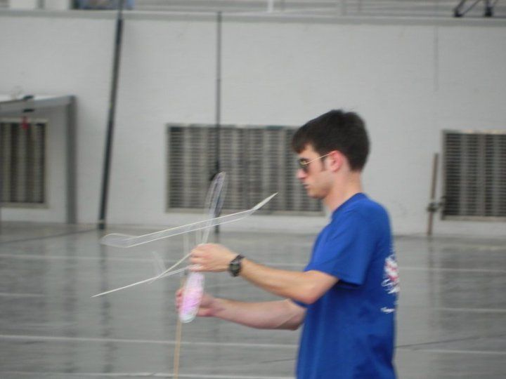 About to fly the plane