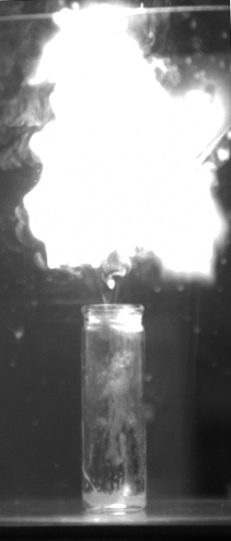 a small rocket engine