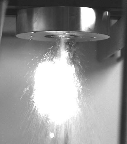 a small rocket engine