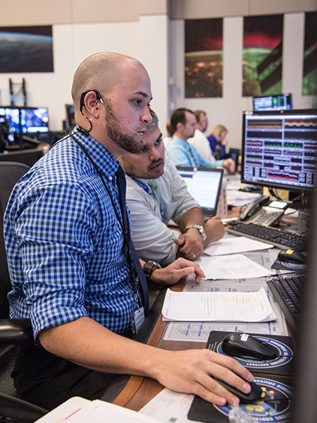 Flores initially was interested in space as a kid, solidified by a trip to NASA Johnson as a 9-year-old.