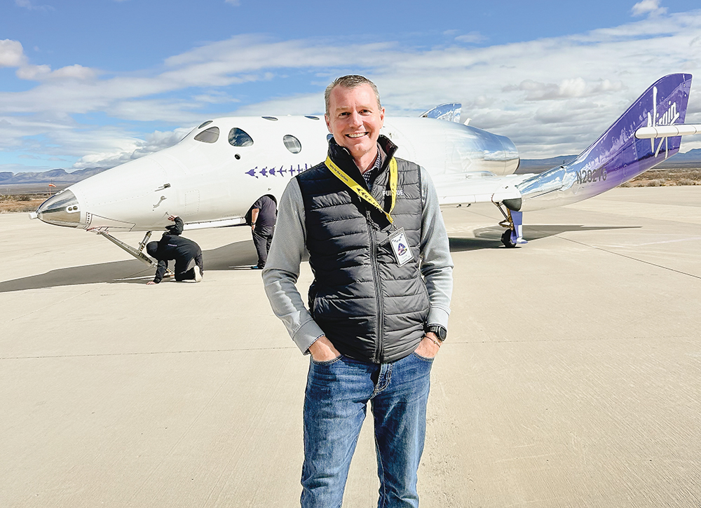 Jason Williams on tarmac