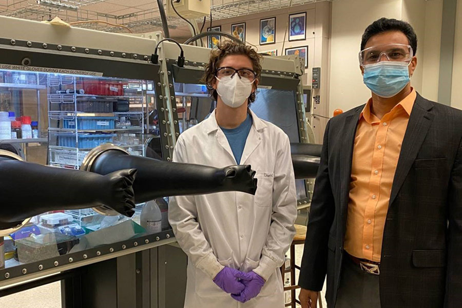 Photo of Daniel Gribble and Vilas Pol