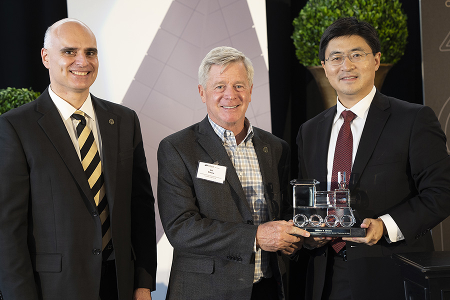 dimitri peroulis, bill elmore, and dean mung chiang