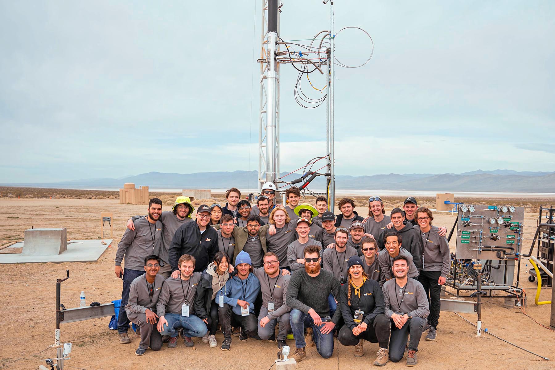 seds team at mojave dessert