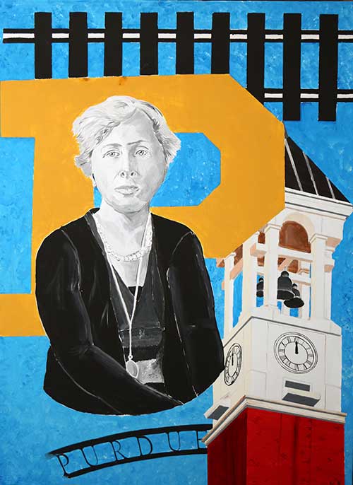 Painting 'Lillian Gilbreth' by Patrick Stuff