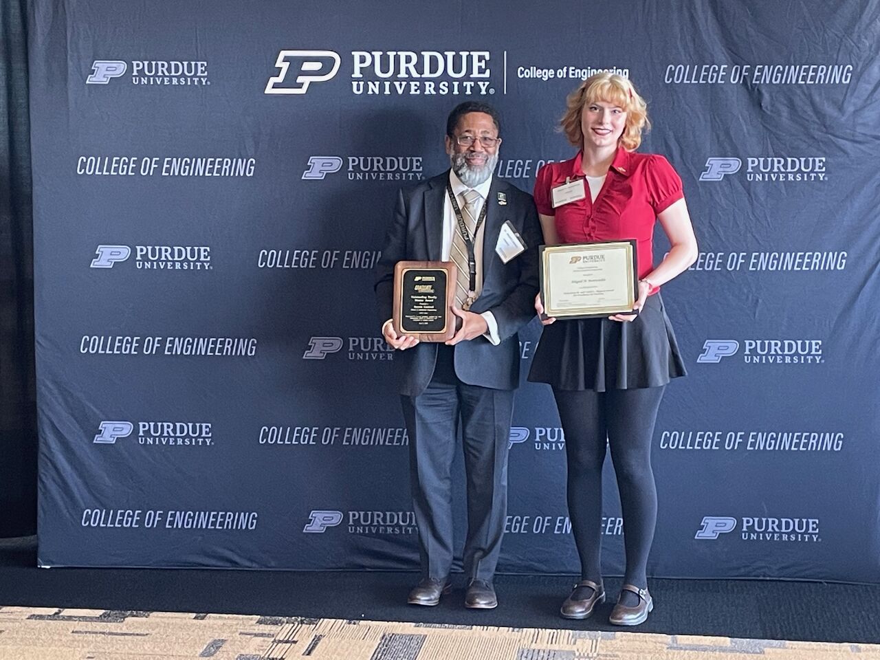 Barrett Caldwell and Abigail Boerwinkle