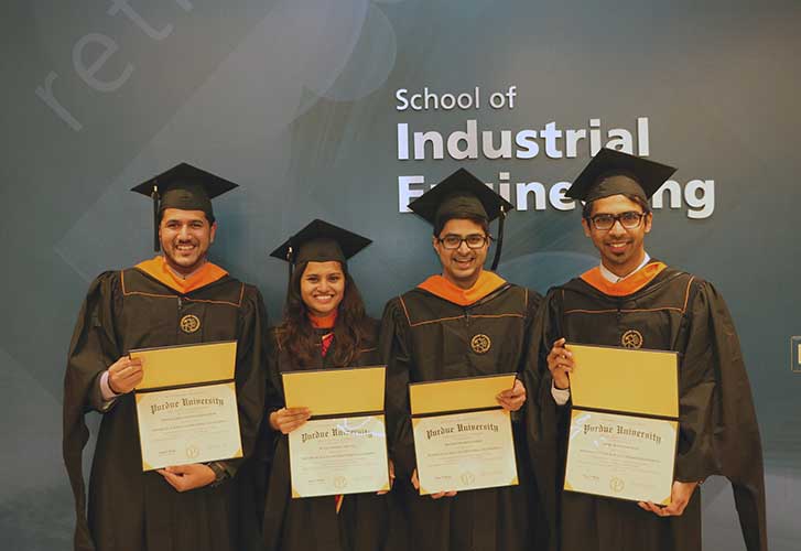 4 new Master's grads