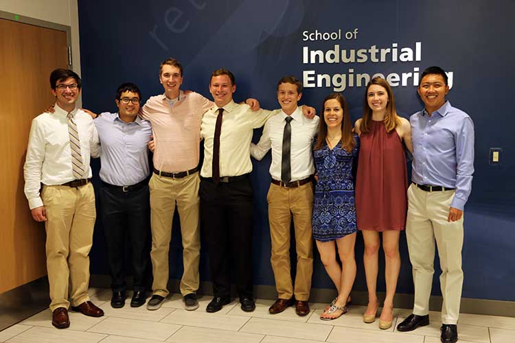 8 friends graduate together