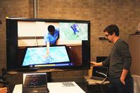 Photo of ___ demonstrating drone use