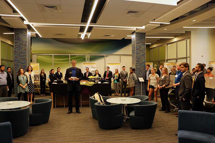 Photo of Dave Kotterman, guests & teams