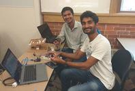 Photo of robotics project