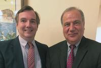 Photo of John Corliss and Hamid Parsaei