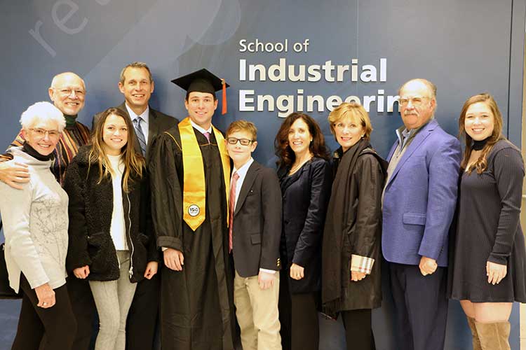 Photo of Lucas Challenger & family