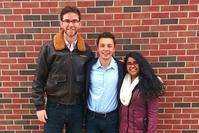 Photo of FroYo XPress team outside 3rd Street Market