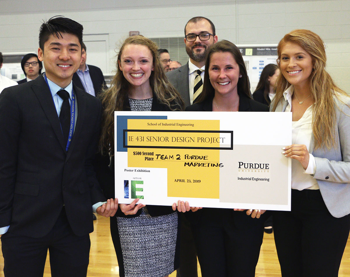 Photo of 2nd place 2019 PU Marketing