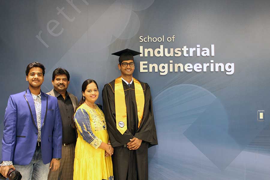 Photo of proud family