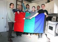 Photo of MDRS-202 crew on final day inside