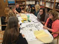 Photo of PESLA planning activity