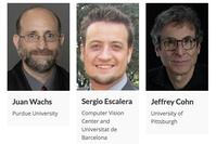 IEEE FG General Co-Chairs; Juan Wachs of Purdue, Sergio Escalera of Universitat de Barcelona, Jeffrey Cohn of University of Pittsburgh