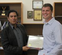 Ahmed Hassanein, Paul L. Wattelet Professor and Head of Nuclear Engineering with Jeremiah Gill